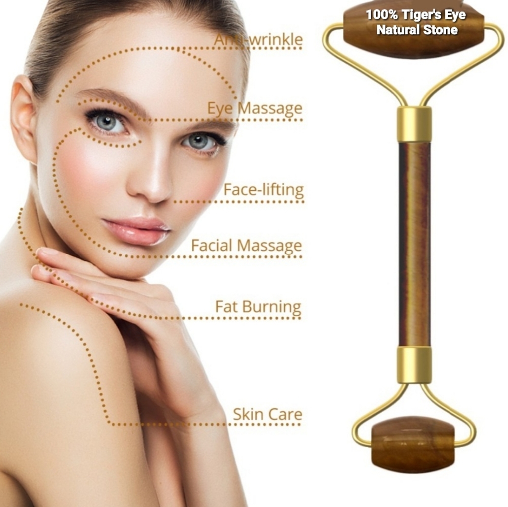 🐯Tiger's Eye👁️ Facial Massage Roller